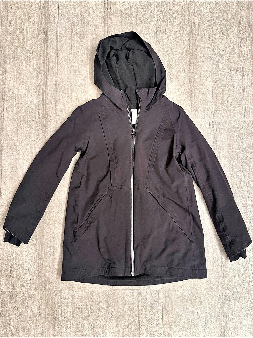 Ivivva Girls Hooded Fleece Lined Jacket Size 10